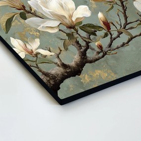 DUBLEZ | Nagy falikép - Magnólia virágok