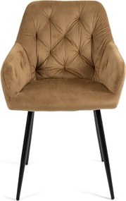 AVENBERG LOREN Étkezőszék szett - 2 db, bézs