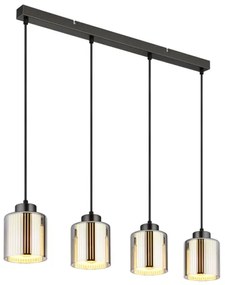 Globo 16056-4H - Csillár zsinóron FELICIA 4xE27/60W/230V