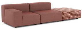 Kartell Liberty dizájner kerti kanapé OBI CHECK puffal – stílus és kényelem a teraszon szín: rozsdás
