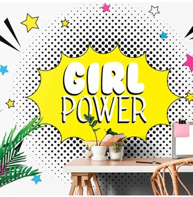 Fotótapéta pop art stílusban - GIRL POWER - 300x200