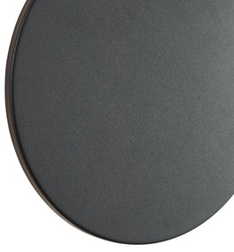 Kültéri fali lámpa fekete LED-del IP54 - Soleil