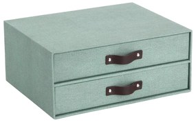 Zöld karton fiókos rendszerező Birger Canvas Paper Laminate – Bigso