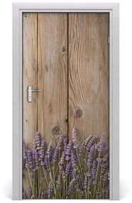 Fotótapéta ajtóra Lavender fa 95x205 cm