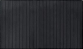 vidaXL négyszögletű fekete bambusz szőnyeg 60 x 100 cm