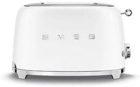 SMEG KENYÉRPIRÍTÓ, retro, 2 szeletes, matt fehér