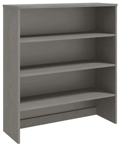 HAMAR világosszürke tömör fenyőfa felső szekrény 90x30x100 cm