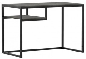 Íróasztal, modern Számítógép Asztal 120 x 60 x 75 cm, fekete | VASAGLE