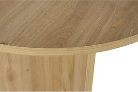 Étkezőasztal tölgyfa dekorral 89,5x180 cm Sablin – Kalune Design