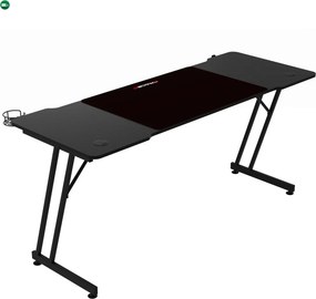 NERO karbon gamer asztal 140 × 60 cm