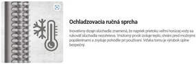 Deante Silia, 4 lyukú, rejtett kádcsaptelep zuhanykészlettel, acél, DEA-BQS_F18P