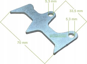 fűrészlap MacCat 435 438 441 4-18 4-20 Xt M3816 M4218 530 03 89-90 fűrészhez