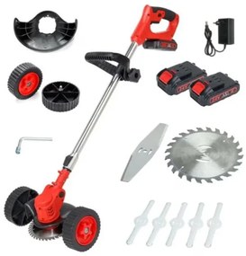 PureCut kerekes fűkasza 2db akkumulátorral KOC-108