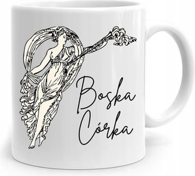 Bögre Ajándék Lányának Isteni Lánya fényképes nyomtatással