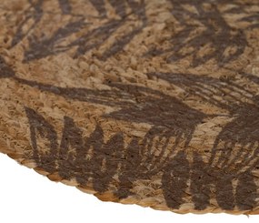 Juta tányéralátét ø 38 cm Leafy – Ixia