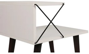 Éjjeliszekrény CROSS 55x50 cm fehér