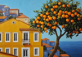 Fotótapéta - Narancsfa (147x102 cm)
