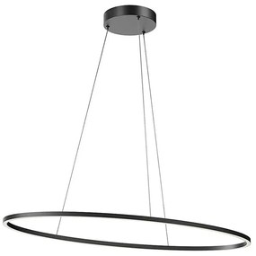 Redo 01-3339 - LEO LED dimmelhető függeszték drótkábelen LED/48W/230V fekete