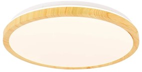 Natúr színű LED mennyezeti lámpa ø 48 cm Gandava – Candellux Lighting