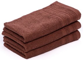 Bella sötétbarna gyerek törölköző 30x50 cm, 100% pamut