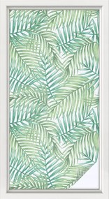 Öntapadós adatvédelmi fólia szélvédőre Zöld páfrány 50x100