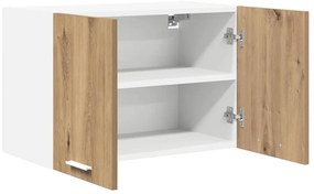 Függő szekrény Riga Artisan tölgy és fehér 60 x 31 x 40 cm
