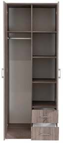 Miami gardróbszekrény 80x205 cm yorki tölgy-yorki tölgy