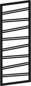 Dekorációs Radiátor Toledo H1400 L530 Fekete