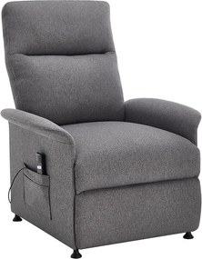 Catini ELYSIO elektromosan állítható relaxációs fotel, szürke