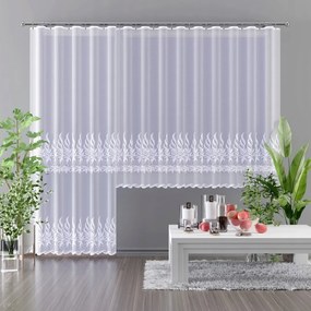 Mg Függöny 618/466 Fehér 300x250cm készre varrva Bt M