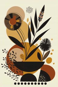 Poszter 40x60cm Geometrikus kertek