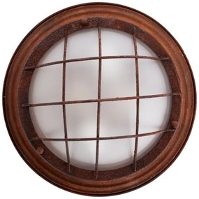 Brilliant - Mennyezeti lámpatest TYPHOON 2xE27/30W/230V vörösbarna