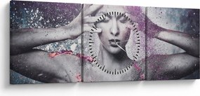 Kép - Energia (órával) (90x30 cm)