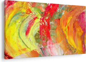 Absztrakció kép - festmény (90x60 cm)