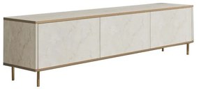 TV szekrény Imaj - Travertine, Gold