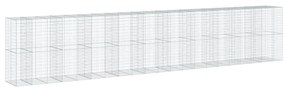 horganyzott vas gabion kosár fedéllel 1050 x 100 x 200 cm