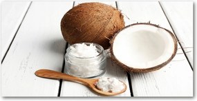 Fotó kép edzett üveg Kókuszolaj 140x70