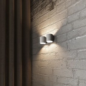 Fali spotlámpa ORBIS 2xG9/40W/230V szürke