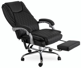 GIORGIO forgó masszázsfotel, fekete