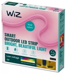 WiZ - LED RGBW Dimmelhető kültéri szalag 5m LED/24W/230V 2700-5000K Wi-Fi IP65