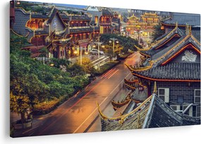 Kép - Qintai Road, Chengdu, Kína (90x60 cm)