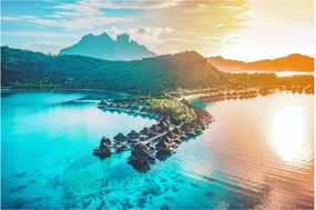 Kép - Bora Bora (90x60 cm)