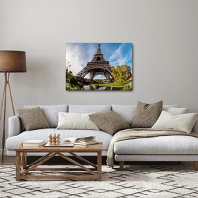 Kép - Eiffel-torony színes (70x50 cm)