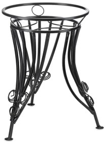 Virágállvány 47x43 cm fekete