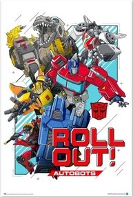 Plakát Transformers - Roll Out