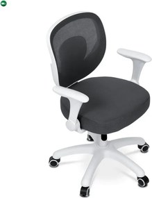 Gyerek Forgószék, Magasságállítás, Szürke Hálós. KA-K1062 GREY