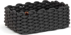 Textil tárolókosár 35x25x14 cm Peach Skin M – Bigso