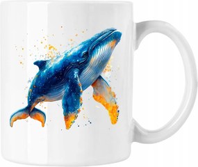 Bálna bögre Színes 2 Fehér 330ml