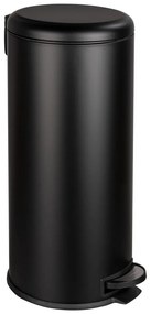 Leman Easy Close fekete szemetes, 30 l - Wenko