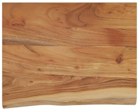 tömör akácfa téglalap alakú fali polc 40 x 30 x 2,5 cm